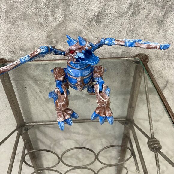 Mega Bloks 9893 Frost Dragon Dungeons & Dragons Fire/Ice Figure head articulates - Picture 2 of 11